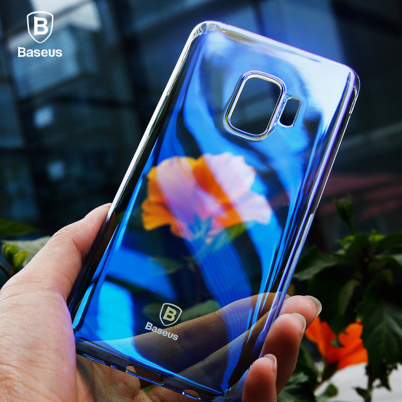 Ốp Lưng Màu Samsung Galaxy S9 Chính Hãng Hiệu Baseus sản xuất tại hongkong làm từ chất liệu nhựa cứng trong suốt phối màu tạo sự khác biệt lạ mắt và cá tính.